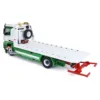 1:14 4X4 JDM RC Hydraulic Tow Truck Remote Control Flatbed Wrecker DIY Painted Car Vehicle Light Sound PL18 Radio Model Toys 4