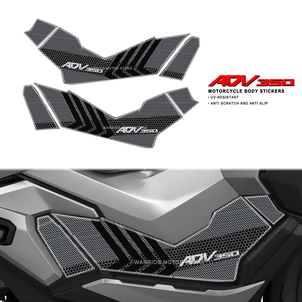 Per Honda Adv350 Adv 350 2022 2023 Adesivo Epossidico 3D Adesivo Per Carrozzeria Moto Antiscivolo Decorare Adesivo
