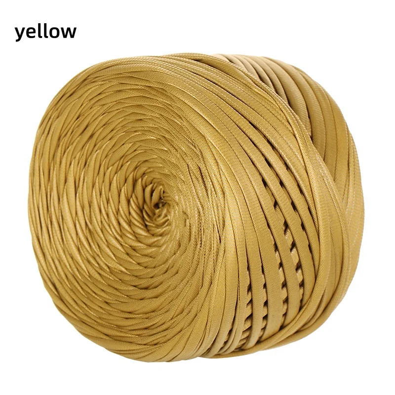 Premium Nappa Matte Faux Leather Yarn - 200g Roll for DIY Knitting, Crocheting, and Crafting