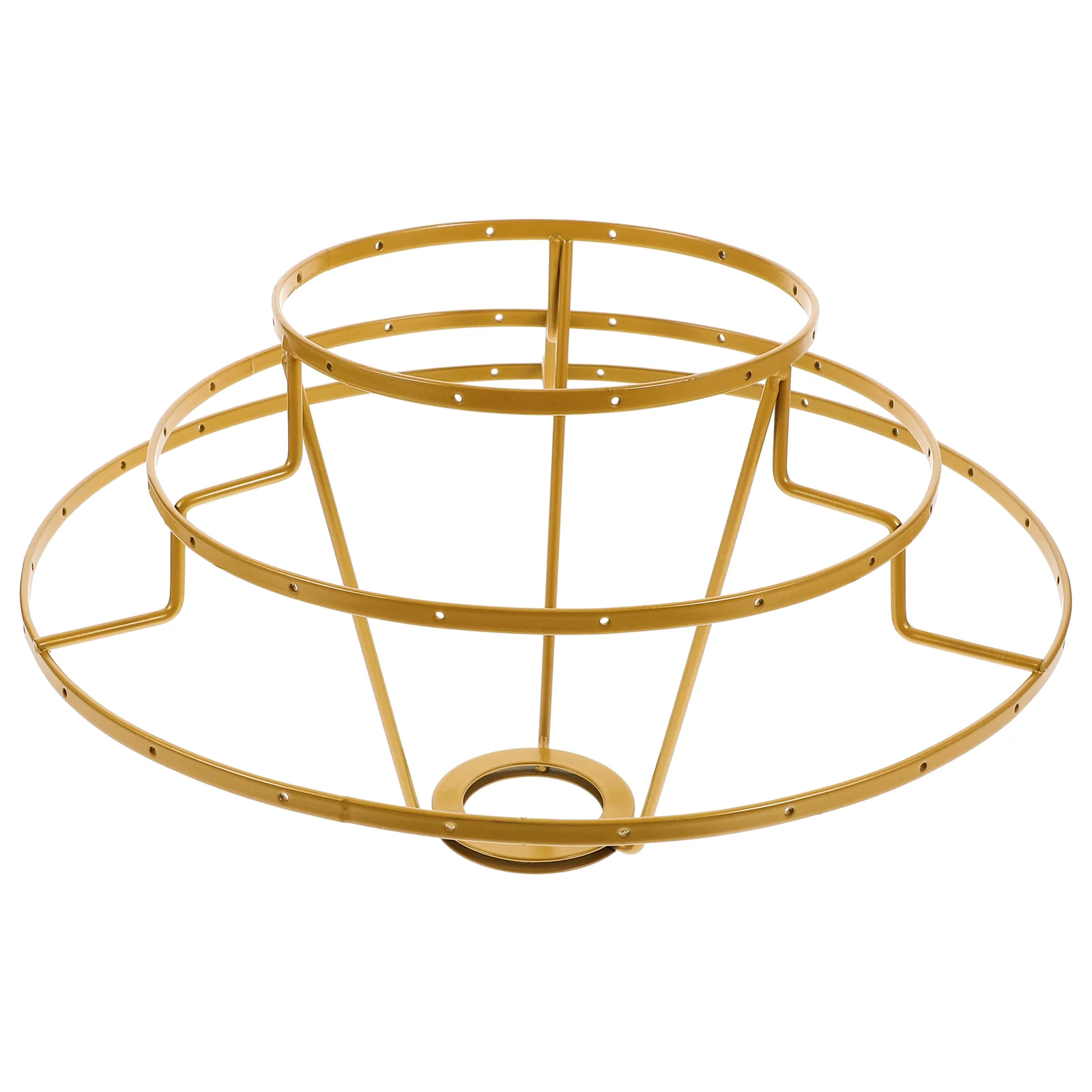 

Safety Mask Light Stand Retro Decor Ceiling Chandelier Shade Metal Ring Lampshade