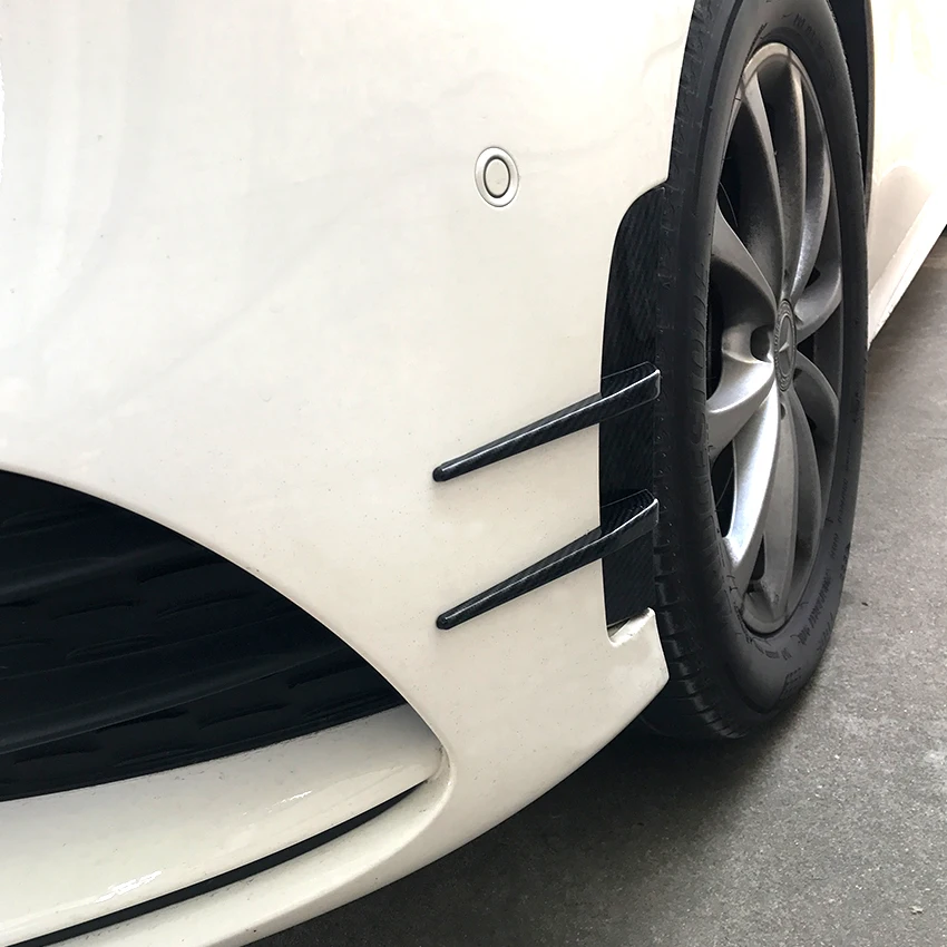 Car Front Bumper Spoiler Flank Wind Knife for Mercedes Benz a Class A180 A200 A220 W177