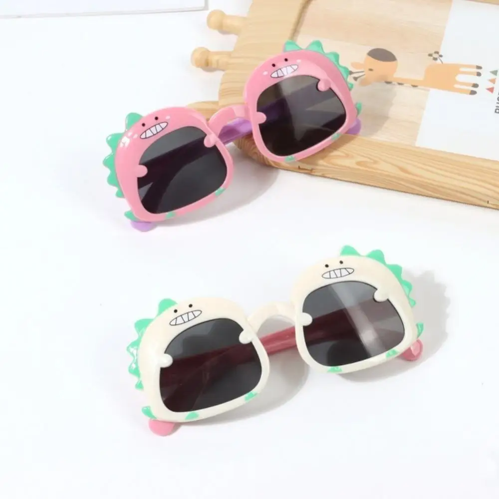 Summer Children Cute Dinosaur Cartoon Sunglasses Outdoor Sun Protection Baby Shade Glasses Kid UV400 children sunglasses kids sunglasses
