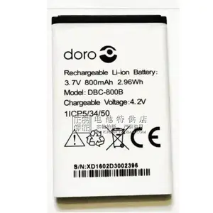 Doro DBC-800A DBC-800B 0D DBP-800B DBC-800D Fits Doro 1360 1362 2414  PhoneEasy 2414 508 C70 AK-C140 F100 Phone Battery - AliExpress