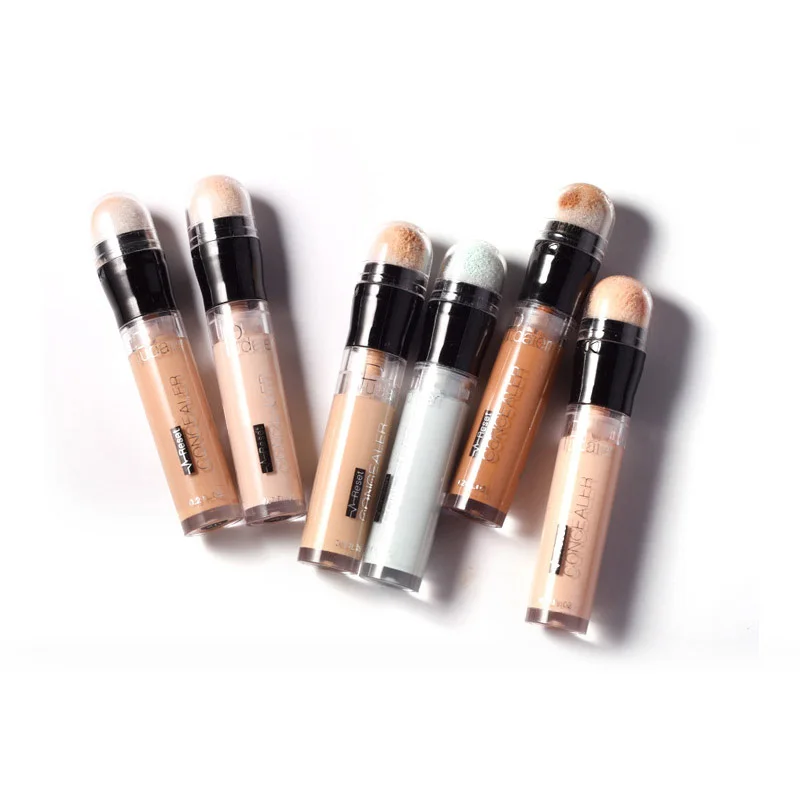 Pudaier Mushroom Liquid Concealer Face Makeup Dark Circles Corrcetor Blue Cream Make up Cosmetics Smooth Foundation Soft Pen 1Pc images - 6