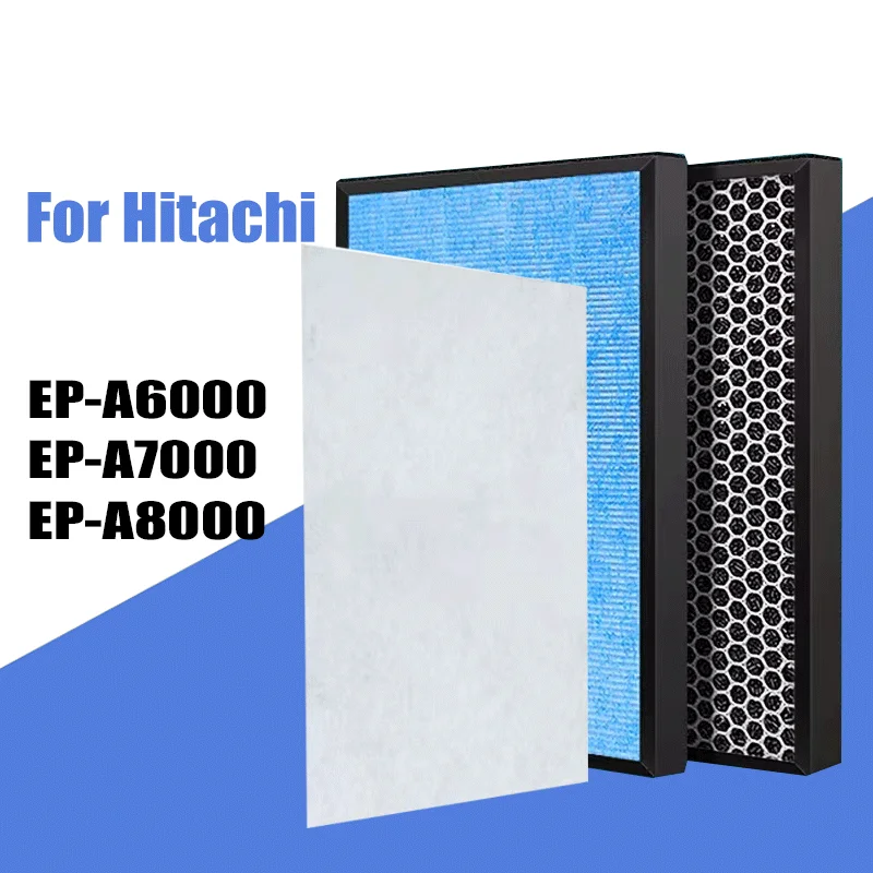 Filtro de Carbono Filtro Hepa Epf-dv1000h Epf-dv1000d para Hitachi Ep-a6000 Ep-a7000 Ep-a8000