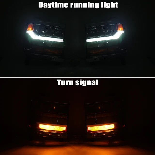 308401-47a405.jpg شمعة امامية شيفروليه سيلفرادو 2016 2017 2018 HID