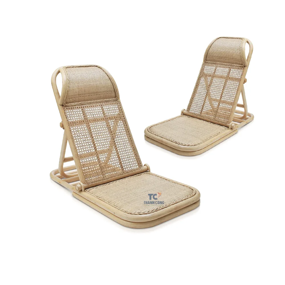 

Лидер продаж, пляжный ротанговый стул, складной пляжный Регулируемый шезлонг для отдыха на солнце, оптом