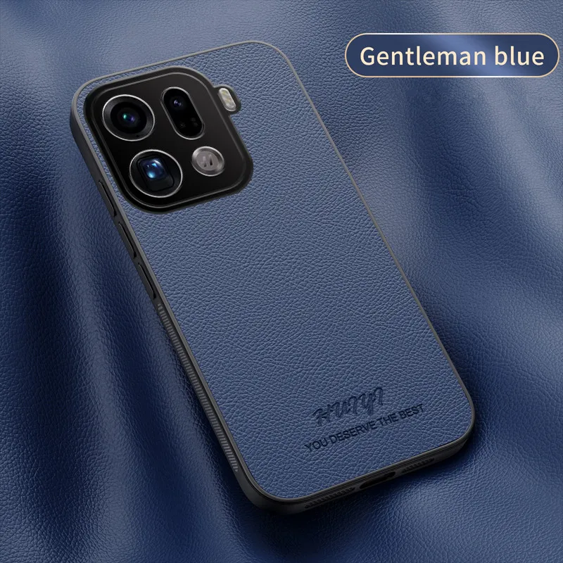 Luxury Built-in Magnet Leather Magnetic Phone Case - Shockproof Cover