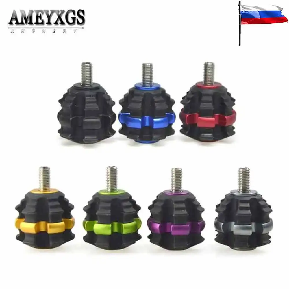 thumbnail image 2 of Archery Stackable Bow Stabilizers Shock Absorbers Balance Bar Vibrations Dampers Silencers For Recurve Bow/ Compound Bow 24BD 2 of 9