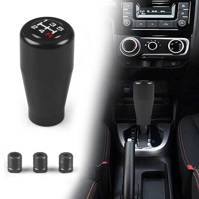 Pomo de cambio de marchas Universal para coche de carreras, perilla de  palanca de cambios automática Manual, deporte, 5 velocidades - AliExpress