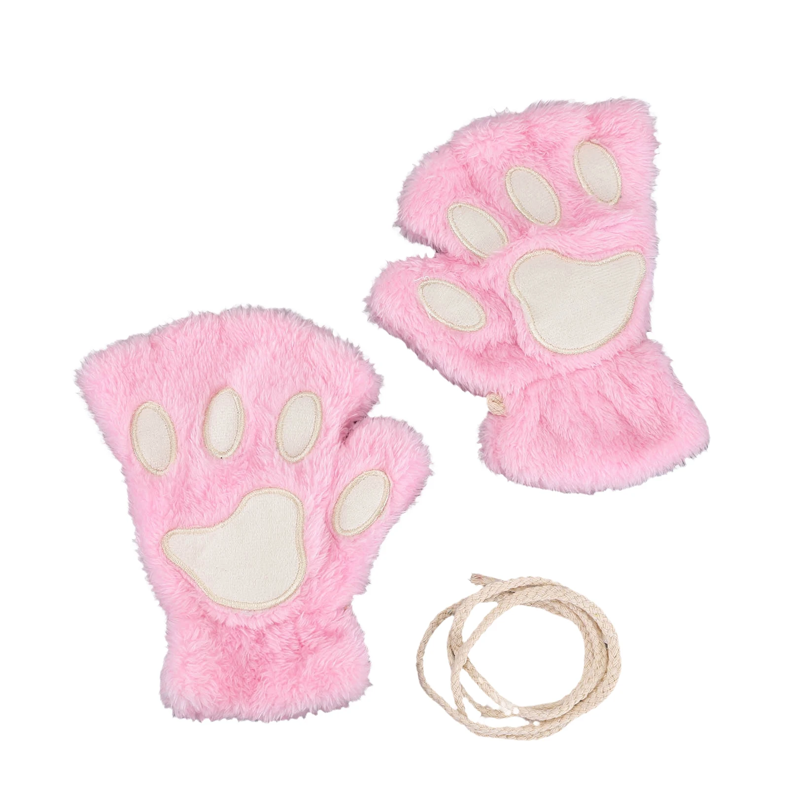 

Cute Shape Winter Warm Gloves Skin-friendly and Comfortable Warm Mittens for Winter Daily Outdoor Wear