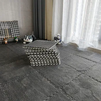 Plush Interlocking Floor Mat 1