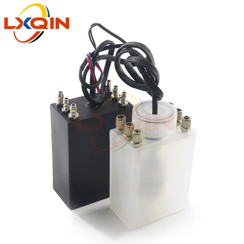 Lxqin 1 Pz 6 Vie Ink Sub Tank Uv/Solvente Per Infiniti Allwin Crystaljet Stampante A Getto D'Inchiostro Ink Sub Tank