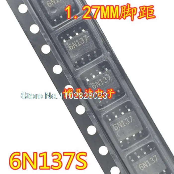 

(20 шт./лот) 6n137 1,27 мм SOP-8 6N137S оригинал, фотоэлемент. Power IC
