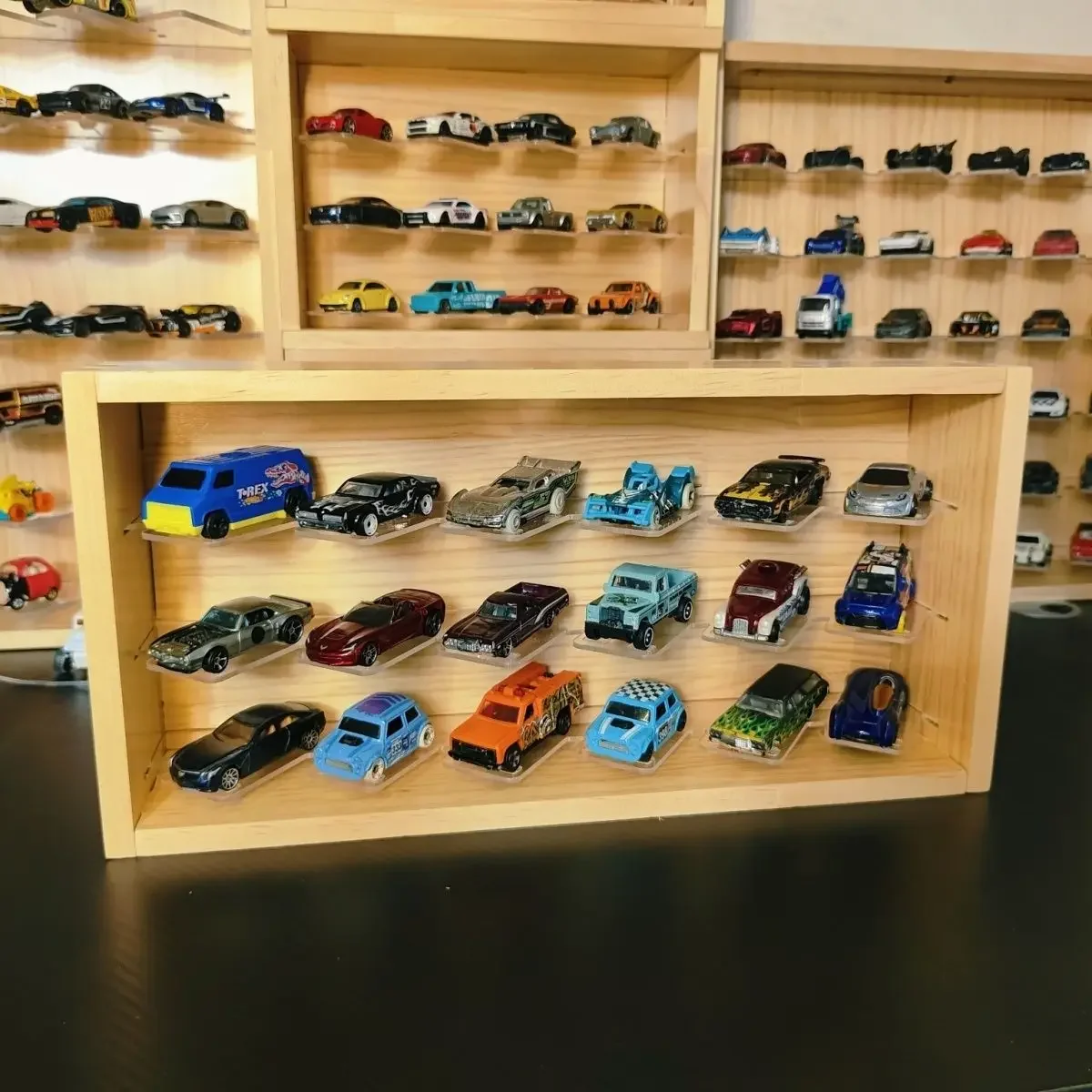 1 64 Car Model Wooden Acrylic Display Box Car Toy Display Rack Storage 1-64-car-model-wooden-acrylic-display-box-car-toy-display-rack-storage