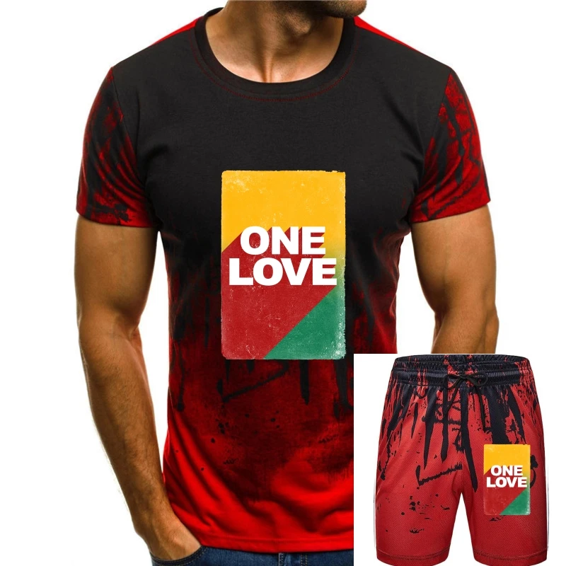 

Jamaican One Love Reggae Rasta Jamaica Dub Music 100%Cotton Mens T-Shirt Tee For Youth Middle-Age The Elder Tee Shirt