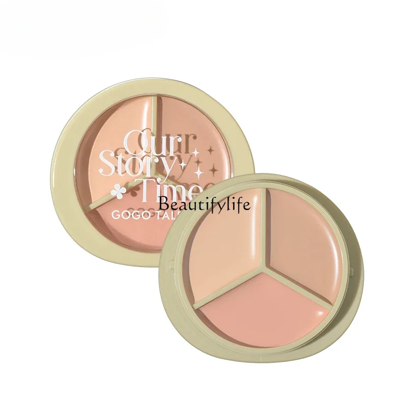 

Three Colors Concealer Plate Face Concealer Covering Spots Acne Marks Dark Circles