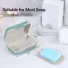 Soap Holder Soap Dish 1 Pack Bar Soap Holder for Shower, Travel Soap Case with Lid for Gym Camping Essentials Travel Toiletries 4