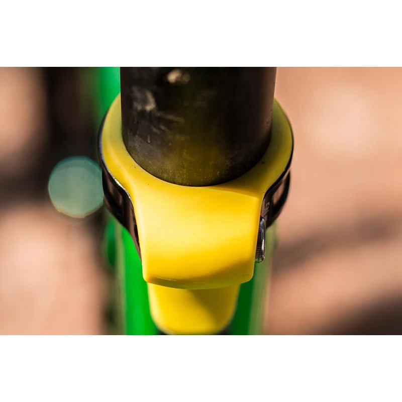 Bike Seatpost Clamp 1pcs Fouriers SCL-S005 CNC Alloy MTB Road Bicycle Waterproof Dust Proof Super Light Seatpost Clamp 31.8/34.9mm Rubber Fixed