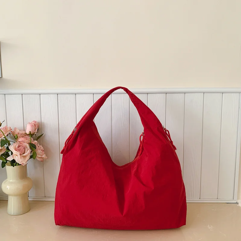 Women Simple Shoulder Bag Multi-Pocket Commuting Tote Bag  display picture 1