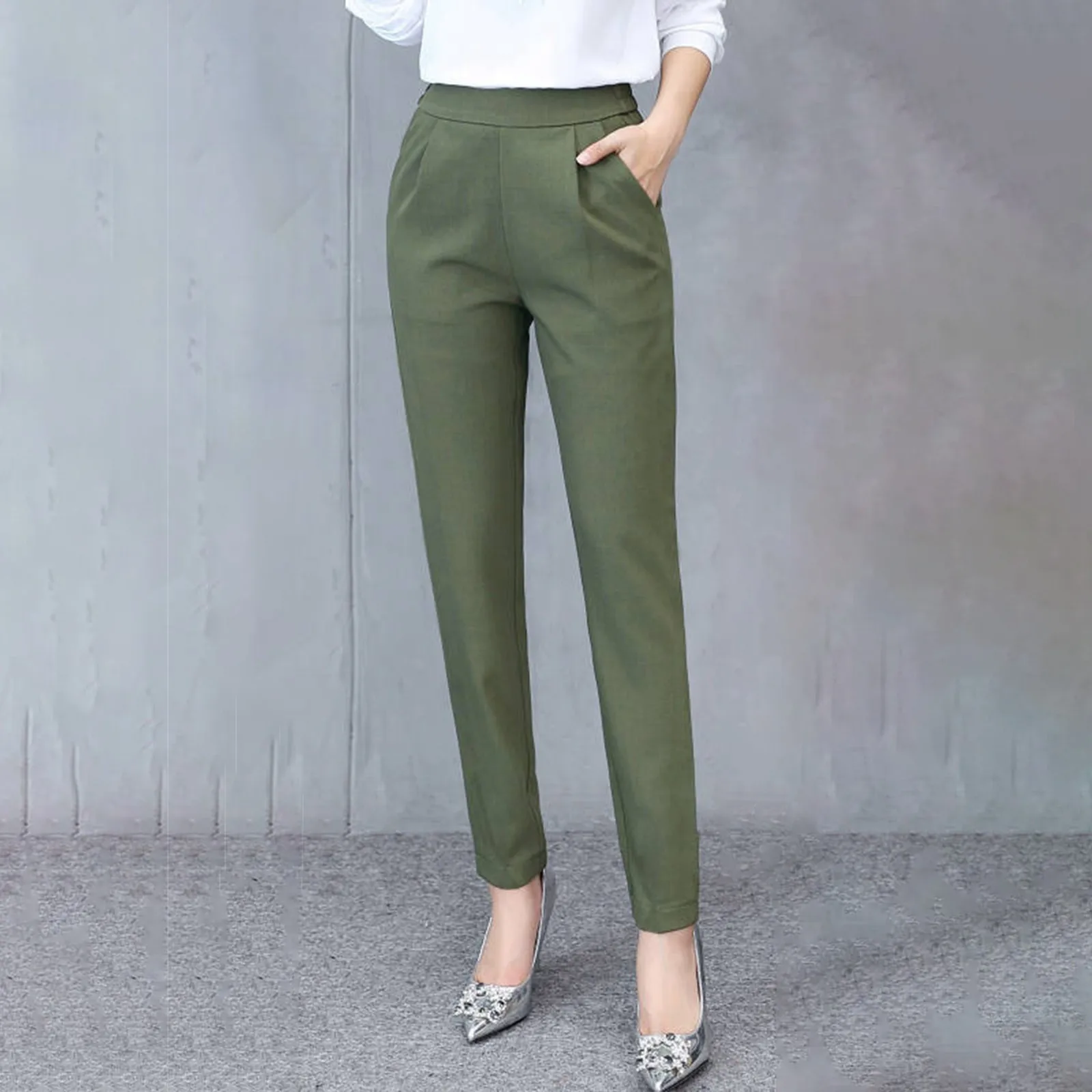 Casual Sports Pants Women Wide Leg Sweatpants Business Casual Exercise Athletic Pants