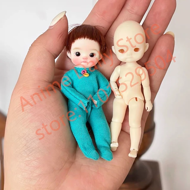 BJD Doll Simulation Doll For People ,Cute Kawaii BJD Doll For Boys Girls  Gift, The Top Can Be Opened, 18 Joints