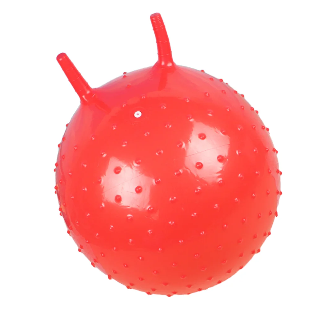 

Kids Bouncing Balls Balls Croissant Fitness Jumping with Handle Children Race for Indoor Outdoor