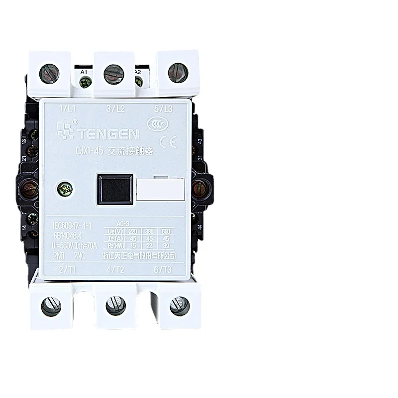 

Contactor CJX1-45 22 3TF46 two open two closed three-phase 380v220V110V36V24V