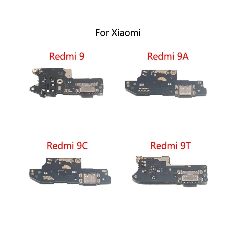 Док-станция с USB-разъемом для зарядки Xiaomi Redmi 9A 9C NFC 9T нижняя плата с разъемом зарядки и микрофоном для xiaomi redmi 5a