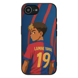Soccer - Themed Protective Phone Cover with Spain No. 5 Design - iPhone SE (2020) (1)