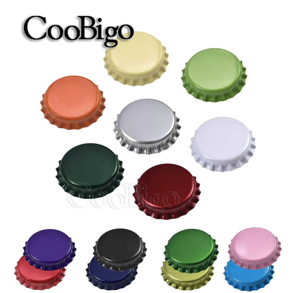 20pcs Beer Bottle Cap Wine Stopper Capper Plate Lid Crown Cover Seal for Home Bar DIY Brewing Equipment Accessories 32mm beer brewing equipment