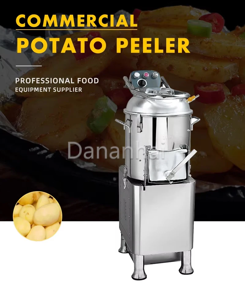 Description Picture 2 of itemPotato Peeling Machine Multi Functional Taro And Sweet Potato Peeler Industrial Electric Potato Cleaning And Peeling Machine