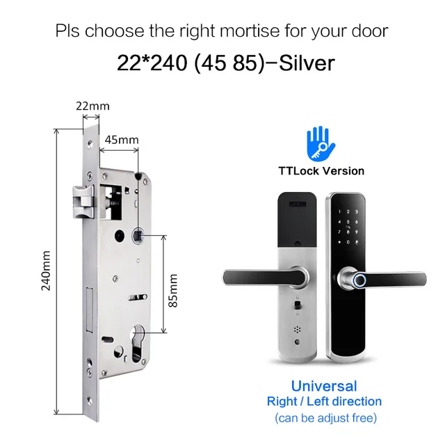 X6 TTLock Silver
