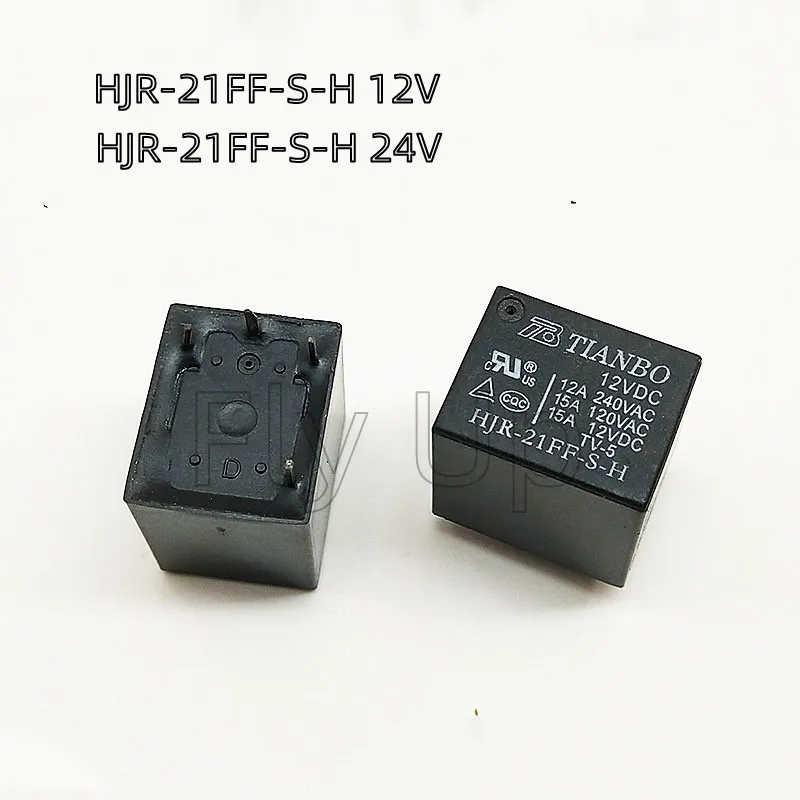 100% Riginal Nuovo Tianbo Hjr-21Ff-S-H Hjr-21Ff-S-H-24Vdc Hjr-21Ff-S-H-24V Hjr-21Ff-S-H-Dc24V 4Pins 15A 24Vdc Relè Di Potenza