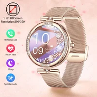 LIGE-Montre intelligente étanche pour hommes et femmes, appel Bluetooth, fréquence cardiaque, surveillance de la pression artérielle, iOS, Android 1