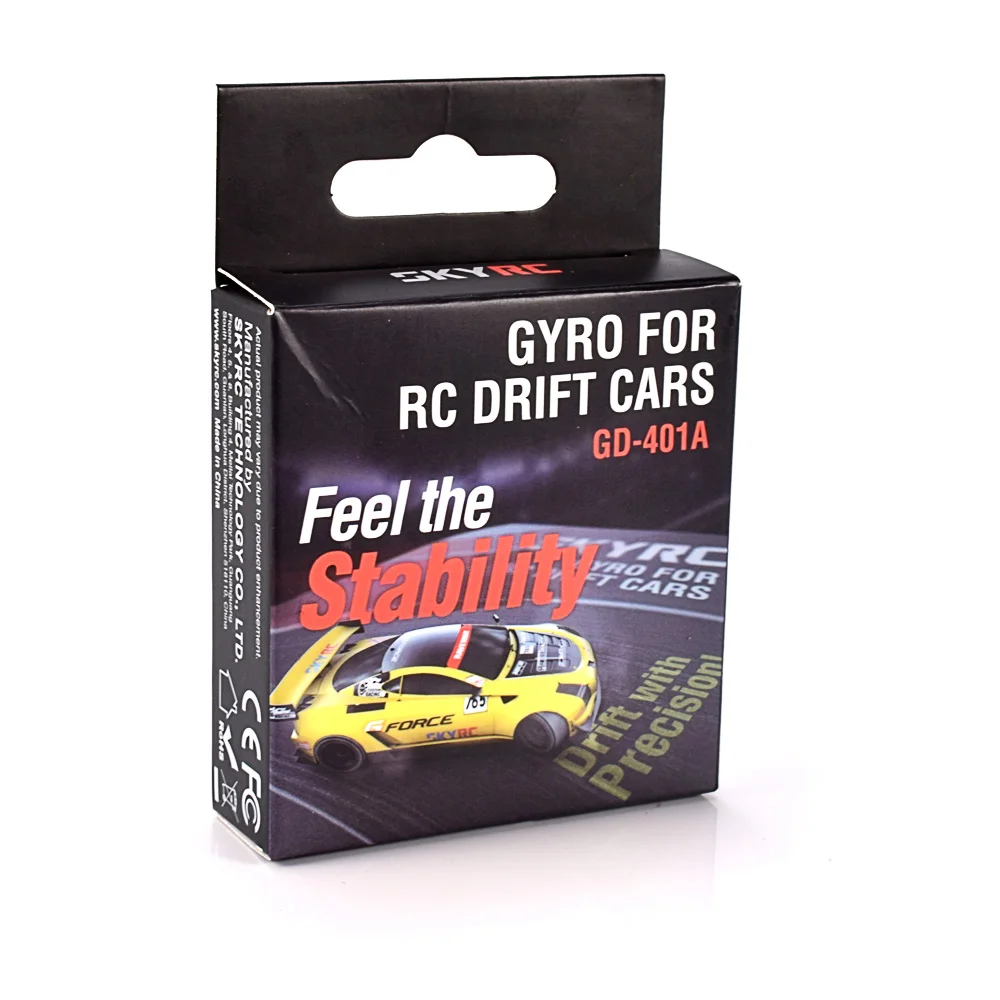 Gyroscope SkyRC GD-401A pour drift RC - Aluminium CNC