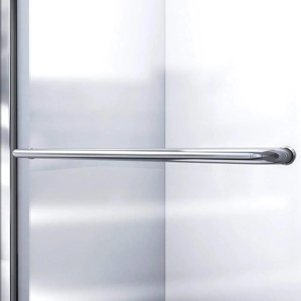 Semi-Frameless Sliding Shower Door, Clear Glass in Oil Rubbed Bronze shower door  glass shower door  shower cabin parts 2