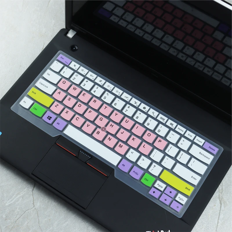 Keyboard Cover Skin Silicone Laptop For Lenovo Yoga Gen 3/4/5 Thinkpad T14 L14 Gen 1 L380 L390 L480 L490 S2 Thinkpad P1 2