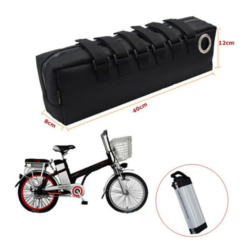 M05K Electric Bike Battery Bag Case Bicycle Storage Protection Waterproof EBike Accessories Electric Bike Bag,A
