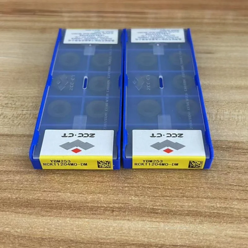 ZCC.CT RCKT1204MO-DM YBM253 RCKT1204MO-DM YBM251 RCKT1204MO-DM YBM351, режущие инструменты, карбидные вставки, 10 шт.
