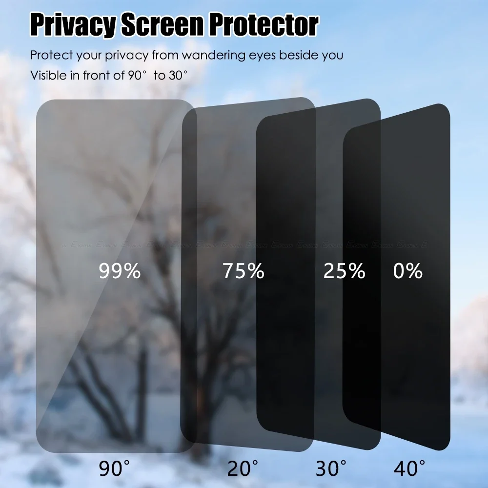 사생활 보호 강화 유리 스크린 보호대 필름, OPPO K7 K9Pro K10X(5G) Rx17 Neo Ax5S Ax7 Pro NEO9 Find X2 X3 X5 Lite 커버, 5 개