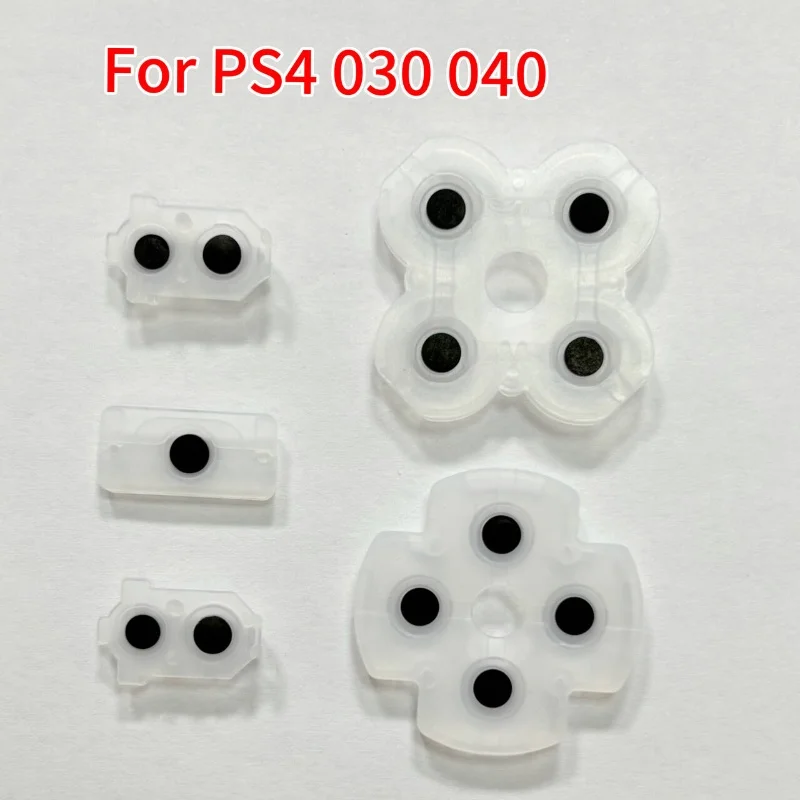 【Top Picks】 5 Sets/Lot for Ps3/Ps4/Ps5 Gamepad Controller 1.0 2.0 3.0 4.0 5.0 Keypads Silicone Conductive Rubber Button Pad.