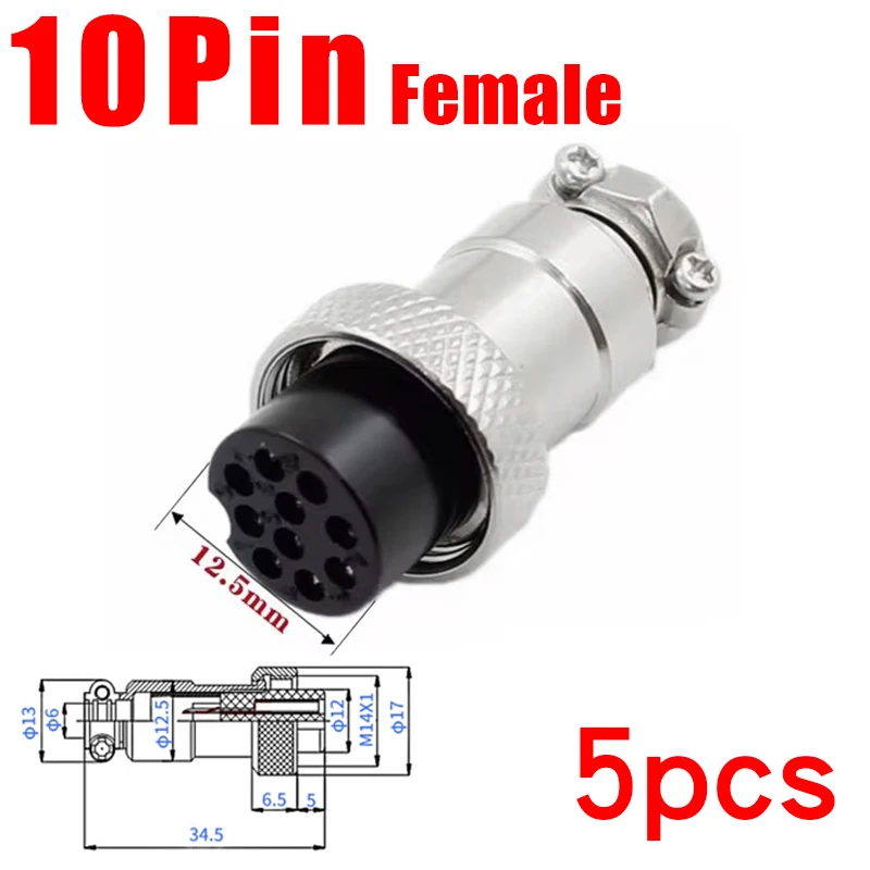 10Pin Female