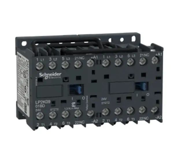 LP2K0901BD LP2-K0901BD TeSys K reversing contactor-3P-AC-3 = 440 V 9 A 1 NC 24 V D