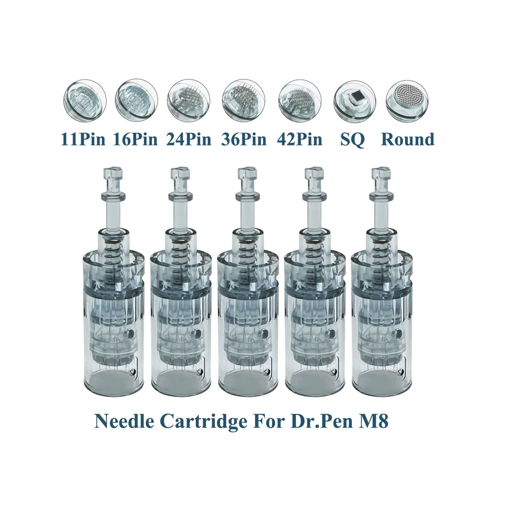 Dr Pen M8 Needle Cartridge 10/30/50pcs Derma Pen 11/16/24/36/42/Nano Microneedling Tattoos Needles Replacement Skin Needling microneedling derma pen,microneedling needle cartridge,microneedling cartridge