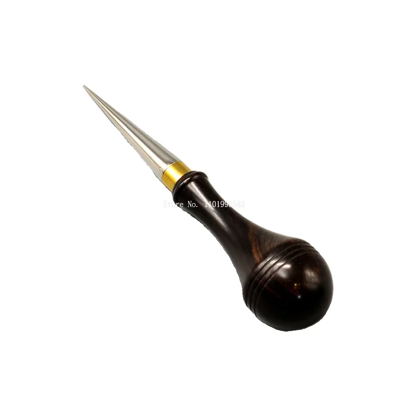Stainless Steel Enlarge Hole Awl Leather Sewing Tools DIY Handmade Leather Goods Marking and Auxiliary Punching Install Tools