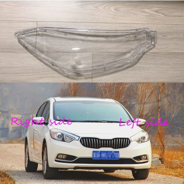 A Pair Car Headlight Cover Replacement for Buick Verano 2015 2016 2017 2018  Clear Lens Auto Shell