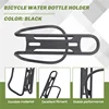 BA-Bicycle Kettle Rack Black Titanium Alloy Hollow Water Bottle Cage Holder Cycling Accessories Bike Riding 2