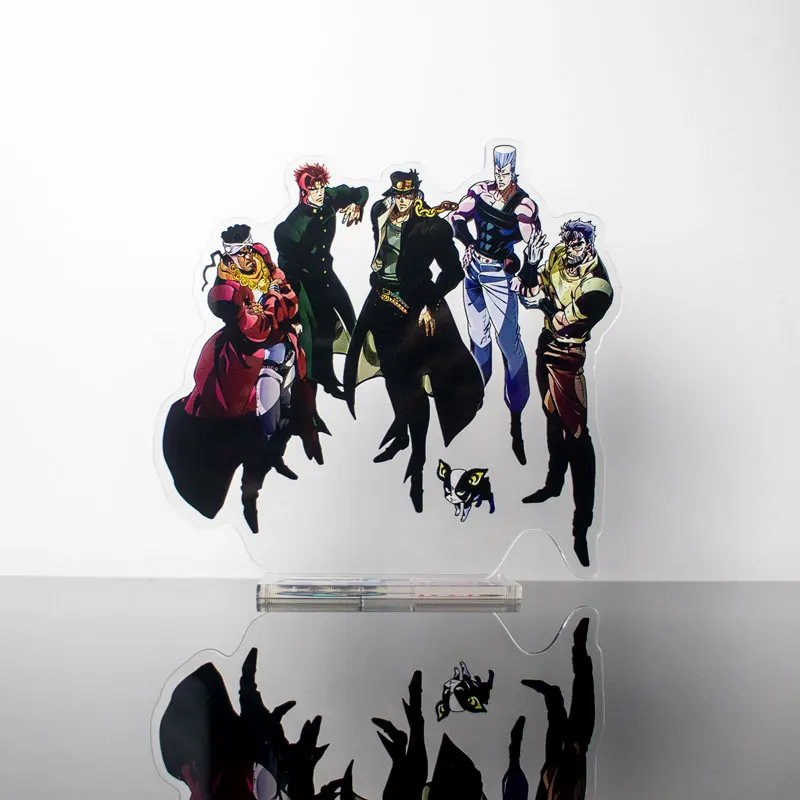 Jojos Bizarre Adventure Stand Model Plate Stone Ocean Series Jolyne Cujoh  Weather Report Figure Acrylic Stands Holder Desk Decor - AliExpress