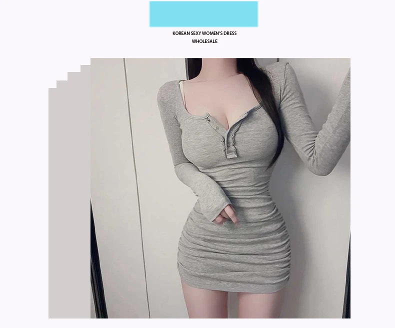 Women's Half-Zip Bodycon Mini Dress